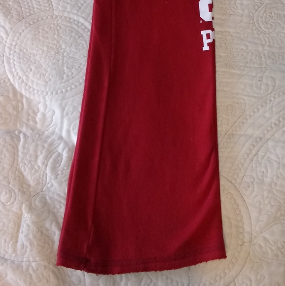 Pink Victoria's Secret Women's Indiana University Sweatpants - Picture 8 of 11